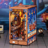 La rue Tsutenkaku Ichiban – Book Nook 3D en bois avec LED – Haute gamme