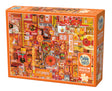 Casse-tête Cobble Hill – 1000 pièces – Illustration rouge de Shelley Davies – Carton rigide de qualité – Découpe aléatoire – Dimensions assemblé 48×66 cm – Puzzle artistique haut de gamme