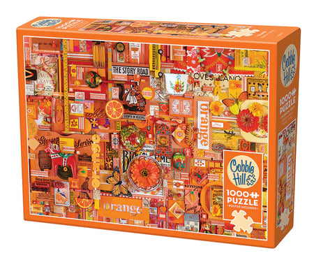 Casse-tête Cobble Hill – 1000 pièces – Illustration rouge de Shelley Davies – Carton rigide de qualité – Découpe aléatoire – Dimensions assemblé 48×66 cm – Puzzle artistique haut de gamme