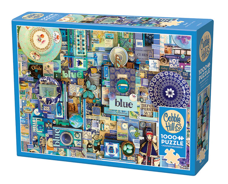 Casse-tête Cobble Hill – 1000 pièces – Illustration rouge de Shelley Davies – Carton rigide de qualité – Découpe aléatoire – Dimensions assemblé 48×66 cm – Puzzle artistique haut de gamme