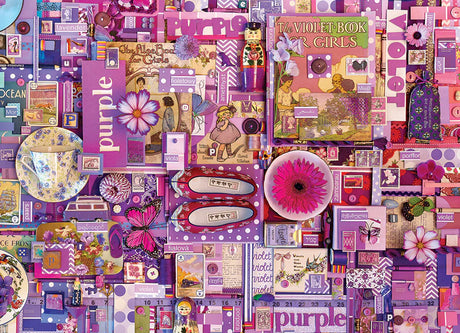 Casse-tête Cobble Hill – 1000 pièces – Illustration rouge de Shelley Davies – Carton rigide de qualité – Découpe aléatoire – Dimensions assemblé 48×66 cm – Puzzle artistique haut de gamme