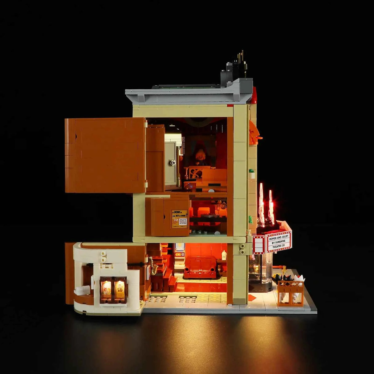 F9056 – Théâtre à balcon – Arts & Vie urbaine – 2445 pcs – Lumibricks