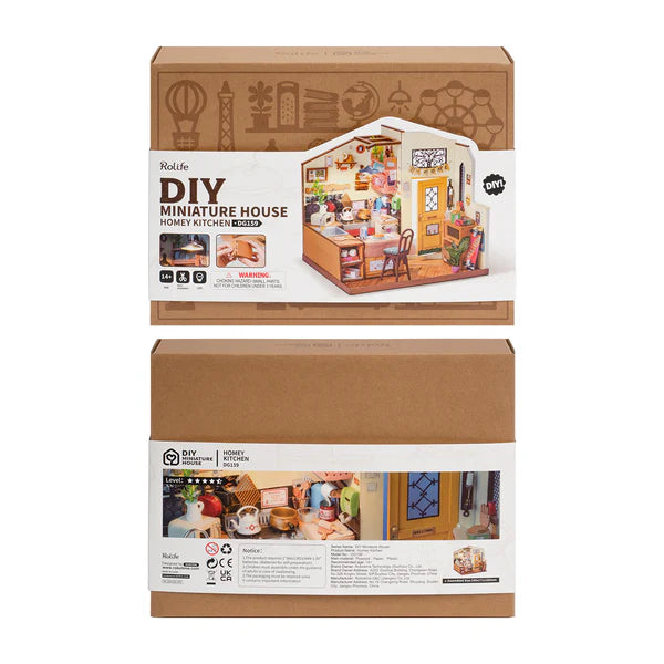 Cuisine douillette – Rolife DG159 – Miniature à assembler