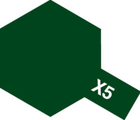 Tamiya X-5 Green / Vert – Acrylique Gloss / Brillant – 10 ml - Univers RcLoisirs