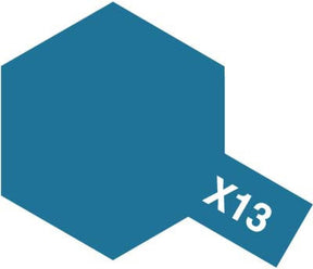 Tamiya X-13 Metallic Blue / Bleu métallisé – Acrylique Gloss / Brillant – 10 ml - Univers RcLoisirs
