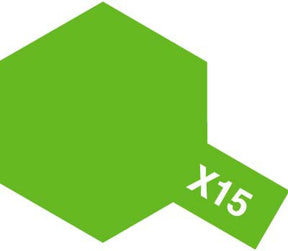 Tamiya X-15 Light Green / Vert Clair – Acrylique Gloss / Brillant – 10 ml - Univers RcLoisirs