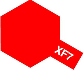 Tamiya XF-7 Flat Red / Rouge mat – Émail – 10 ml - Univers RcLoisirs