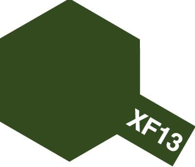 Tamiya XF-13 J.A Green / Vert J.A – Émail – 10 ml