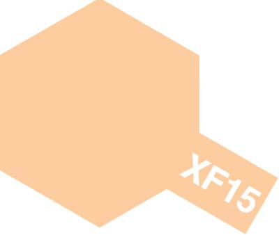 Tamiya XF-15 Flat Flesh / Peau mate – Émail – 10 ml