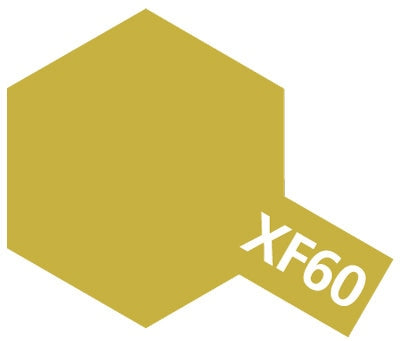 Tamiya XF-60 Dark Yellow / Jaune foncé – Émail – 10 ml