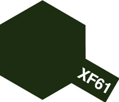 Tamiya XF-61 Dark Green / Vert foncé – Émail – 10 ml