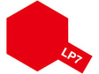 Tamiya LP-7 – Pure Red / Rouge pur – Lacquer Paint – 10 ml - Univers RcLoisirs