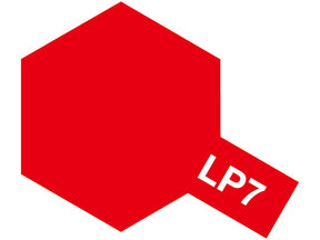 Tamiya LP-7 – Pure Red / Rouge pur – Lacquer Paint – 10 ml - Univers RcLoisirs