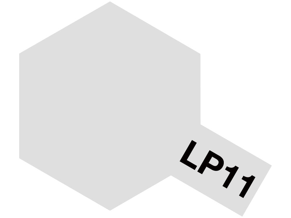 Peinture Tamiya LP-11 argent / Lacquer Paint silver 10ml pour maquettes RC et modélisme / model kits