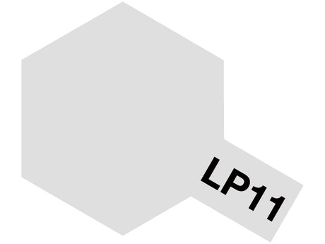 Peinture Tamiya LP-11 argent / Lacquer Paint silver 10ml pour maquettes RC et modélisme / model kits