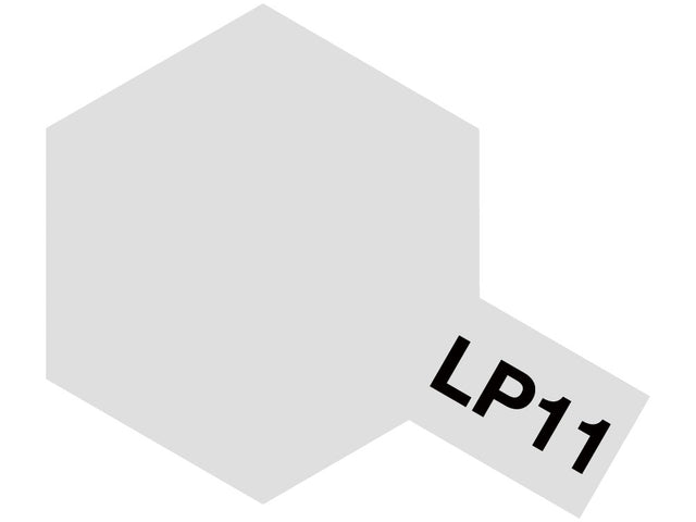 Peinture Tamiya LP-11 argent / Lacquer Paint silver 10ml pour maquettes RC et modélisme / model kits