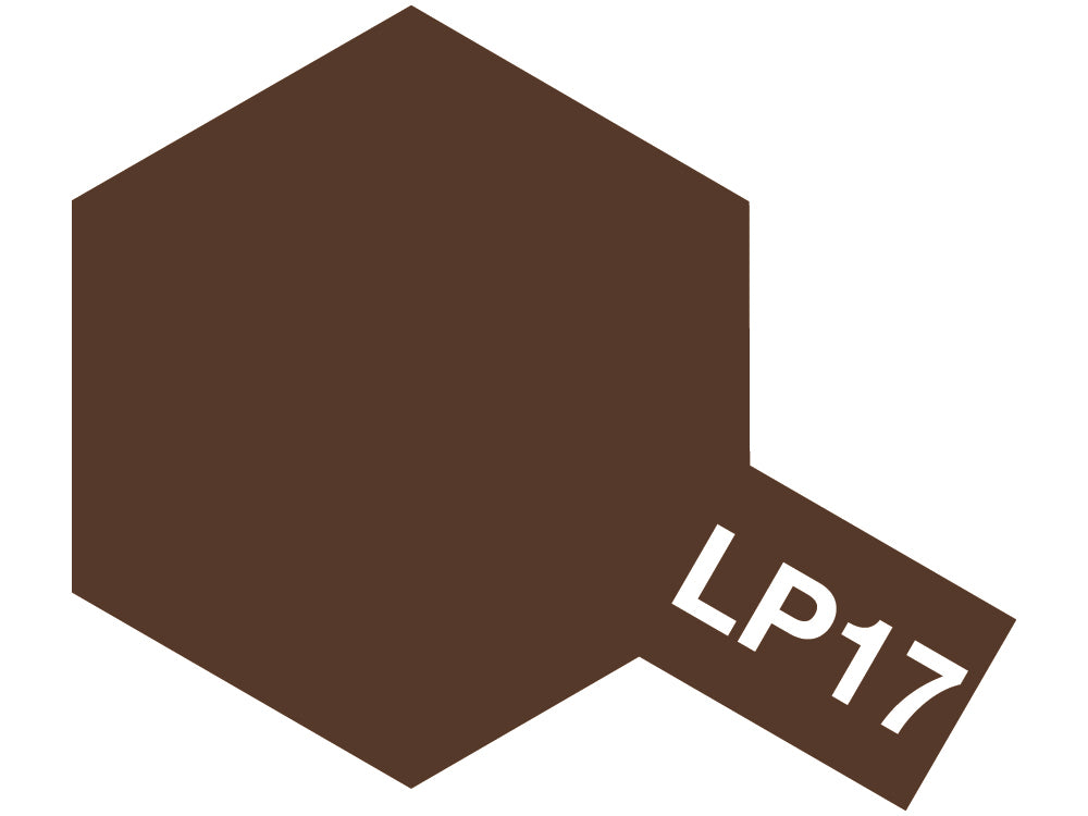 Tamiya LP-17 – Linoleum Deck Brown / Brun linoléum de pont – Lacquer Paint – 10 ml