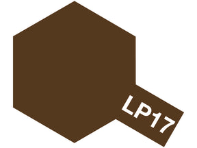 Tamiya LP-17 – Linoleum Deck Brown / Brun linoléum de pont – Lacquer Paint – 10 ml - Univers RcLoisirs