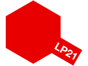 Tamiya LP-21 – Italian Red / Rouge italien – Lacquer Paint – 10 ml - Univers RcLoisirs