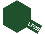 Tamiya LP-26 – Dark Green (JGSDF) / Vert foncé (JGSDF) – Lacquer Paint – 10 ml