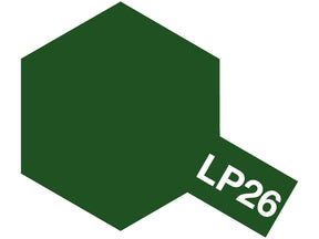 Tamiya LP-26 – Dark Green (JGSDF) / Vert foncé (JGSDF) – Lacquer Paint – 10 ml - Univers RcLoisirs