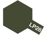 Tamiya LP-28 – Olive Drab / Vert olive terne – Lacquer Paint – 10 ml (Copie)