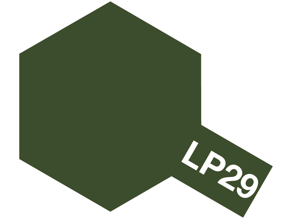 Tamiya LP-29 – Olive Drab 2 / Vert olive terne 2 – Lacquer Paint – 10 ml