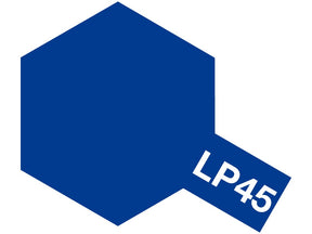 Tamiya LP-45 – Racing Blue / Bleu Course – Lacquer Paint – 10 ml - Univers RcLoisirs