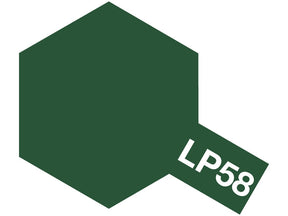 Tamiya LP-58 – Nato Green / Vert nato – Lacquer Paint – 10 ml - Univers RcLoisirs