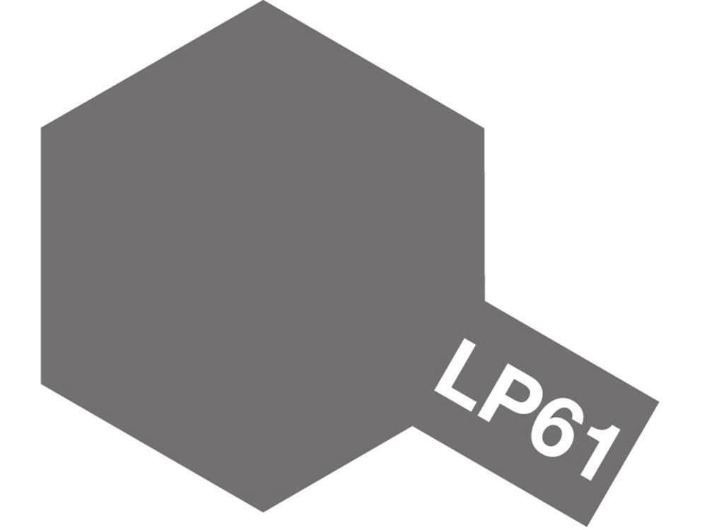 Tamiya LP-61 – Metallic Gray / Gris métallisé – Lacquer Paint – 10 ml