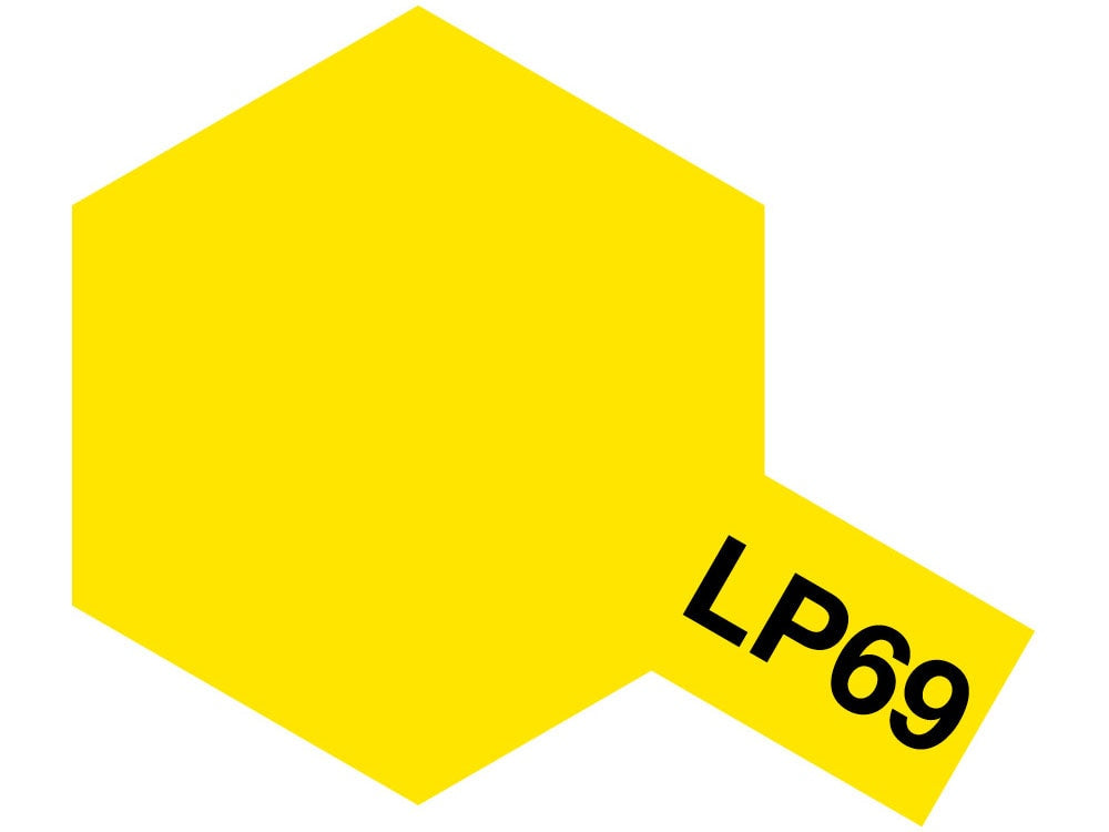 Tamiya LP-69 – Clear Yellow / Jaune clair – Lacquer Paint – 10 ml