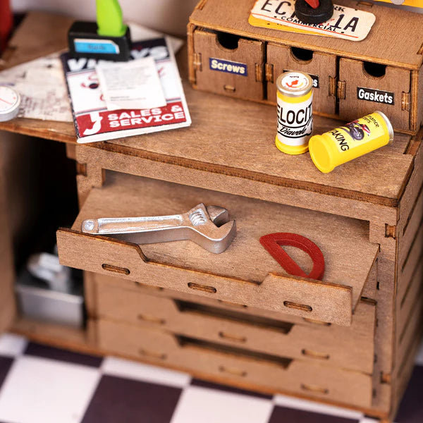Garage et Atelier – Rolife DG165 – Miniature à assembler