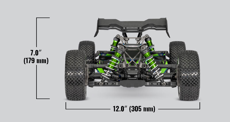 TRA90386‑4 – Jato 4X4 VXL – 1/8 – RTR Brushless Buggy 4WD