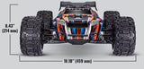 TRA95096-4 – Sledge – 1/8 – RTR Brushless Monster Truck 4WD