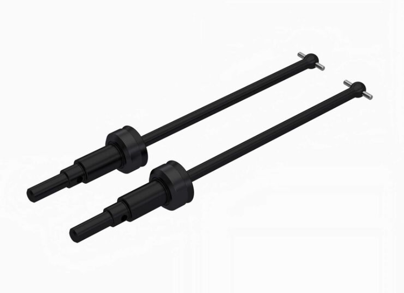 ARA-2668 ensemble d’arbres de transmission CVD ARRMA 71mm préassemblés offrant un transfert de puissance fluide et une grande durabilité chez Univers RcLoisirs