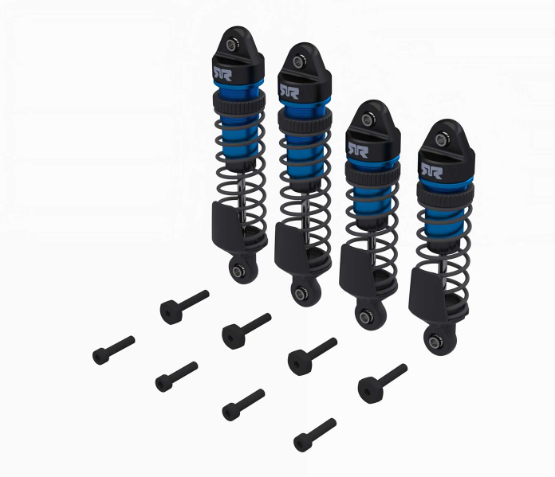 Ensemble amortisseurs aluminium assemblés MINI (lot de 4) - Univers RcLoisirs
