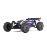 ARRMA Typhon Grom ARA2106 buggy 1/14 RTR brushed 4WD, tout-terrain compact avec moteur Spektrum 390, ESC 2-en-1 étanche, batterie et chargeur inclus, univers RcLoisirs.