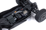 ARRMA Typhon Grom ARA2106 buggy 1/14 RTR brushed 4WD, tout-terrain compact avec moteur Spektrum 390, ESC 2-en-1 étanche, batterie et chargeur inclus, univers RcLoisirs.