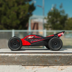 ARRMA Typhon Grom 2S ARA2306S buggy 1/14 RTR brushless 4WD, tout-terrain basher compact avec moteur Spektrum Firma 6000Kv, ESC 25A, batterie et chargeur inclus, univers RcLoisirs