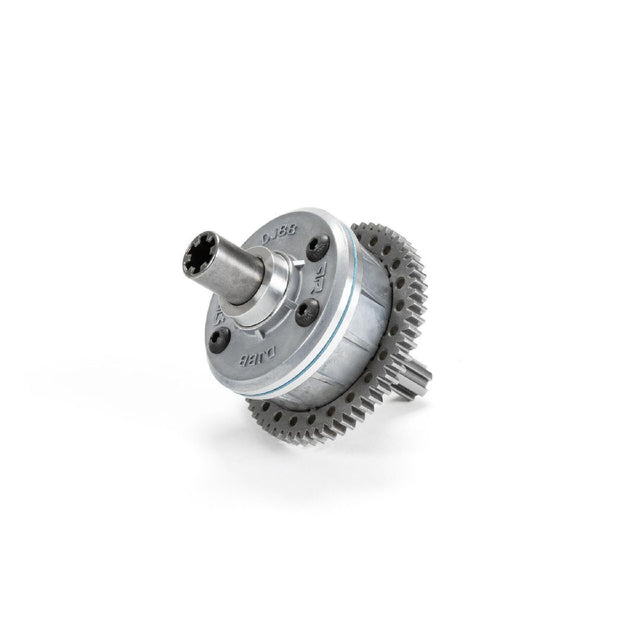 ARA311165 ensemble de différentiel central métallique ARRMA avec couronne de 57 dents au pas Mod 0.8. Pièce de remplacement d'origine conçue pour assurer une transmission de puissance fiable et une excellente durabilité.