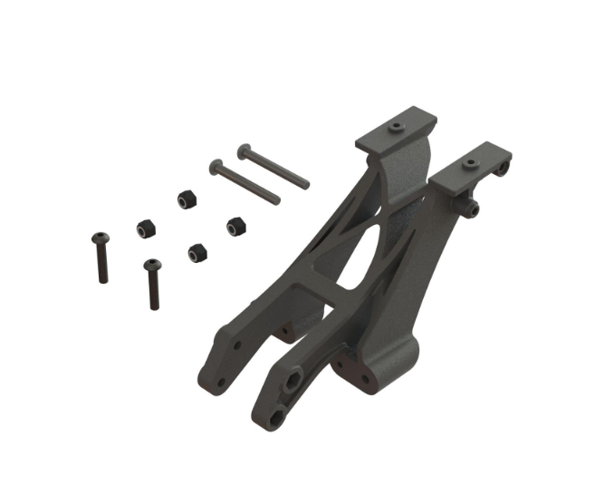 ARA320758 support aileron arriere ARRMA pour Kraton et Notorious 6S 1/8 remplacement origine - Univers RcLoisirs