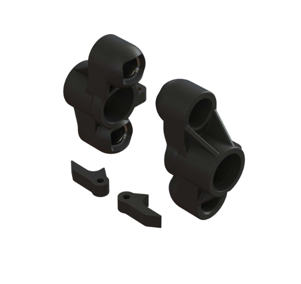 ARA330558 Arrma fusées de direction composite renforcé pour modèles 8S, paire gauche et droite avec entretoises incluses. Univers RcLoisirs