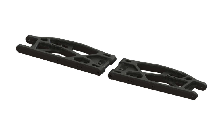 ARA330654 – Bras inférieurs arrière 148mm (Rear Lower Suspension Arms) – composite – 1/8 – Univers RcLoisirs