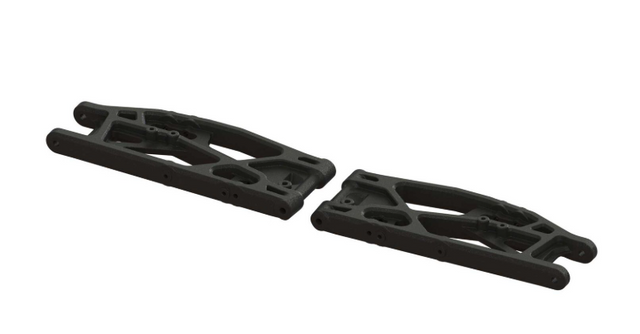 ARA330654 – Bras inférieurs arrière 148mm (Rear Lower Suspension Arms) – composite – 1/8 – Univers RcLoisirs