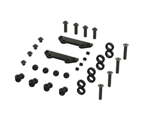 ARA330692 Ensemble de fixation barre antiroulis (lot complet) - Univers RcLoisirs