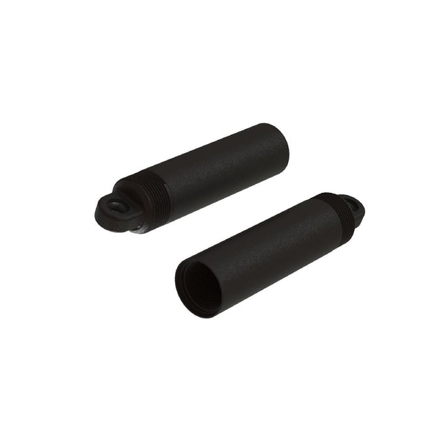 ARA330715 ensemble de 2 corps d'amortisseurs arriere ARRMA 11x55 mm, fabriques dans un materiau durable pour remplacer les pieces d'origine des modeles compatibles.