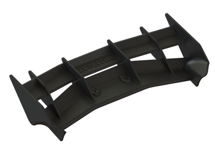 ARA480016 – Aileron arrière 1/8 (Rear Wing) – composite – Typhon 4x4 – Univers RcLoisirs