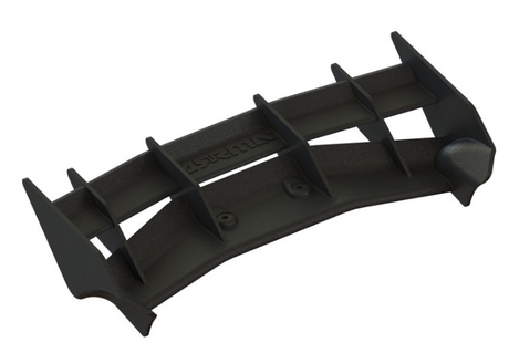 ARA480016 – Aileron arrière 1/8 (Rear Wing) – composite – Typhon 4x4 – Univers RcLoisirs