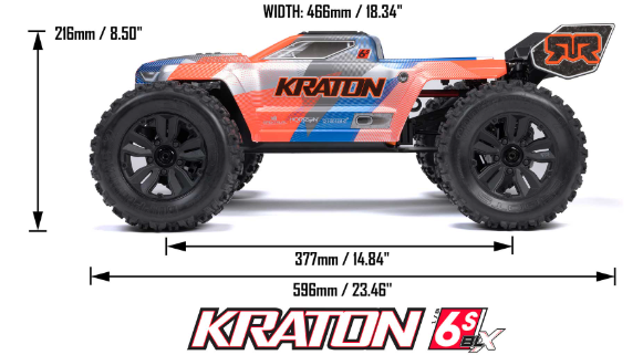 ARA8608V6_Kraton_6S_1_8_RTR_Brushless_Speed_Truck_4WD_Univers_RcLoisirs
