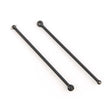 ARAC3982 cardans CVD ARRMA 141,5 mm en acier tres resistant, concus pour un transfert de puissance fluide et une grande durabilite. Ensemble de 2.